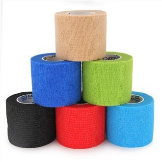 Gratis prover Bulk Wholesale Paw Printing Vet Wrap Elastisk Självhäftande Sammanhängande Bandage Elastisk